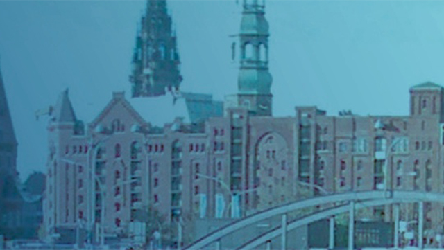 Blick auf die Speicherstadt