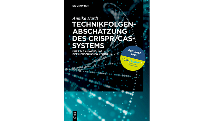 Buchcover „Technikfolgenabschätzung des CRISPR/Cas-Systems“