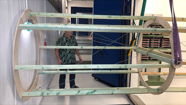 The MADMAX prototype mock-up enters SHELL