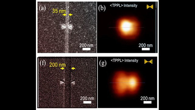 Die Darstellung zeigt eine Abbildung des Nanofokus.