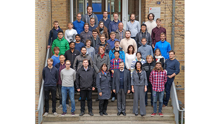 Gruppenbild Forschungsgruppe Wiesendanger 2016