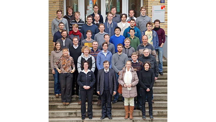 Gruppenbild Forschungsgruppe Wiesendanger 2013