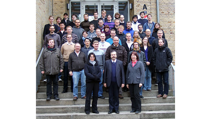 Gruppenbild Forschungsgruppe Wiesendanger 2010