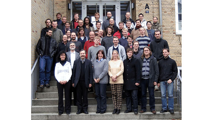Gruppenbild Forschungsgruppe Wiesendanger 2007