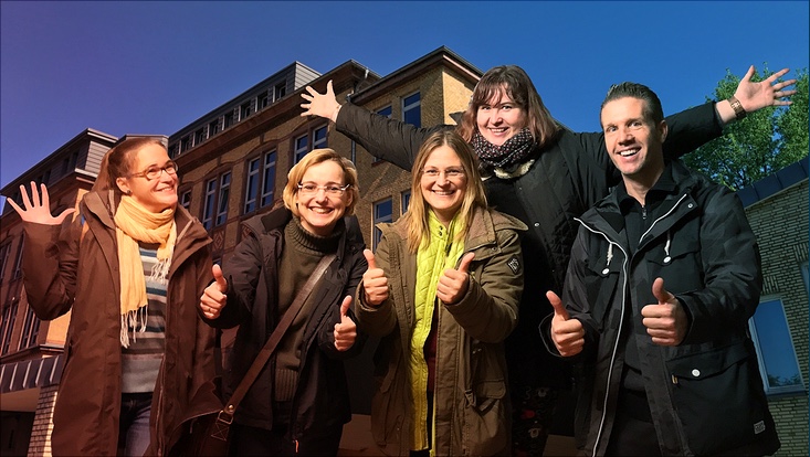 Das Team des Studienbüros Physik