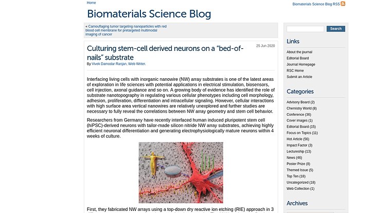 Blog entry - paper of the month