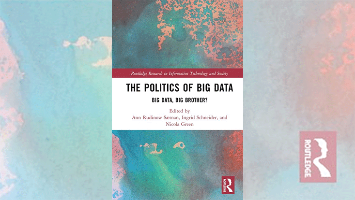 book cover with green red colour gradient