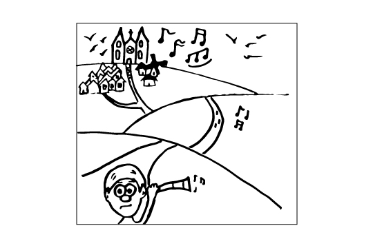 Geräusche sind weit zu hören