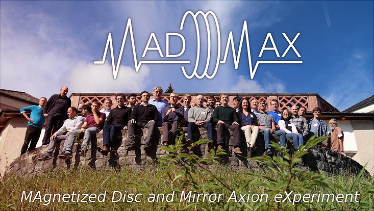 MADMAX collaboration members and logo