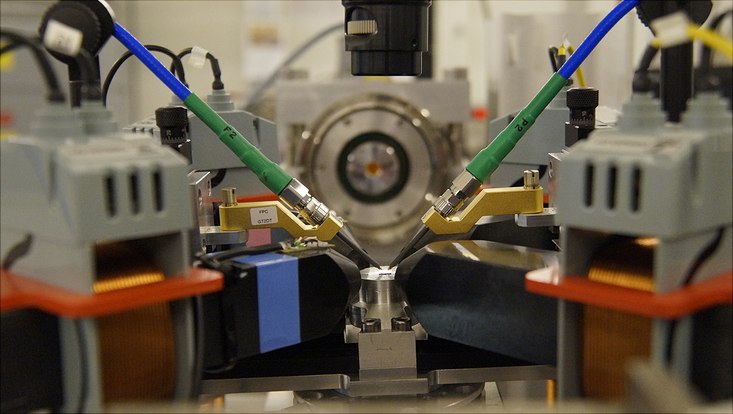 View of the experiment