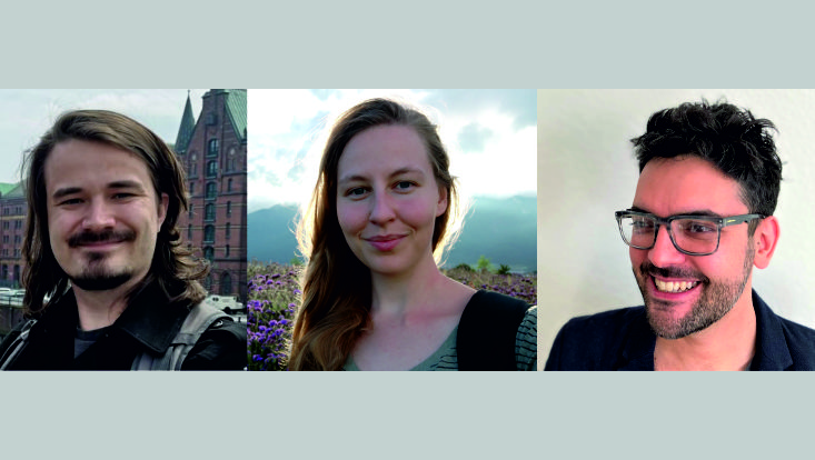 New PhD representatives - three portraits