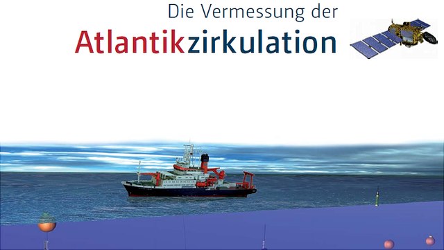 Titelbild der DKK und KDM Broschüre "Die Vermessung der Atlantikzirkulation"