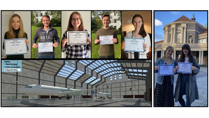 Gewinner Airbus DDMS GameJam