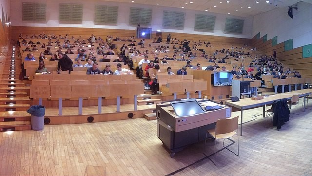 Blick in den Hörsaal