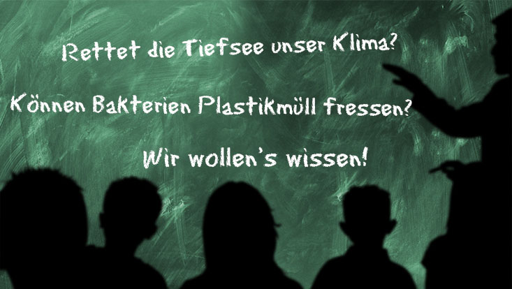 Banner: Wir wollen's Wissen