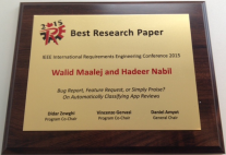 re15 bestpaper award