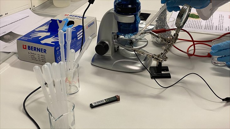 ms-2 aufbau chemisches experiment