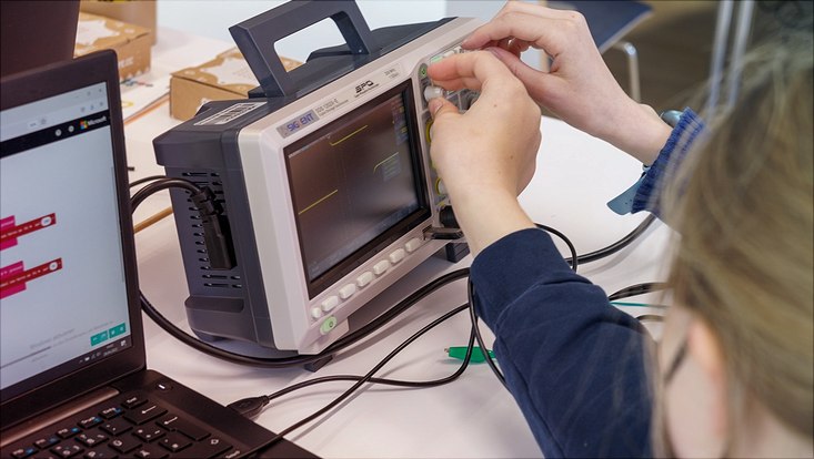 ls-3 an oszilloscope