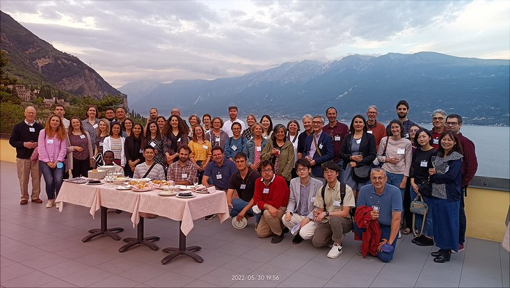 Gruppenbild der Teilnehmer der 5. Mycovirus-Tagung in Gargnano, Italien