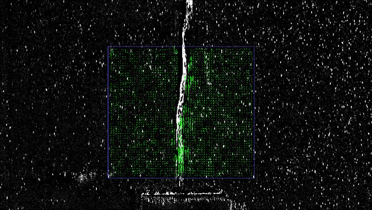 hydrothermal-vent-733x414 PIV image for the laboratory setup of a hydrothermal vent, the hot water upwells in the middle.