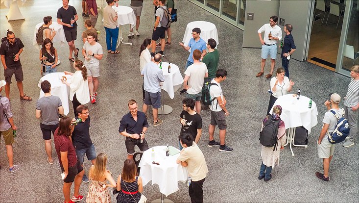 Picture of participants at the Data Science Career Night