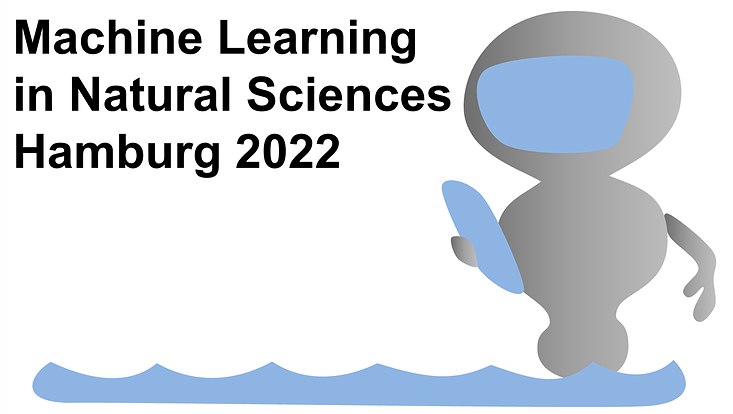 logo for the conference Machine Learning in Natural Sciences, Hamburg 2022