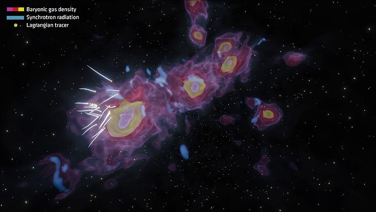 The VLA shedding light on the origin of cluster radio relics