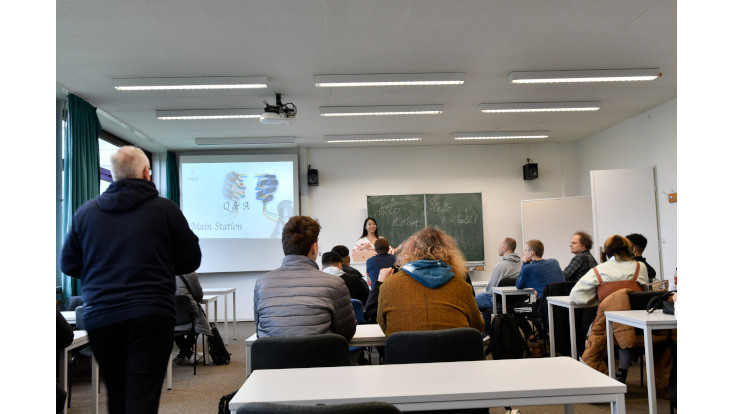 Denmark students visit