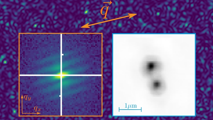Two graphics show a pattern with stripes and two individual spots