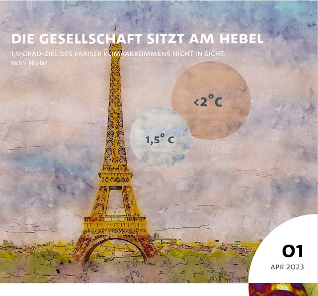 Titelbild des CLICCS Quarterly No1 2023 - Aquarellbild mit dem Eifelrum