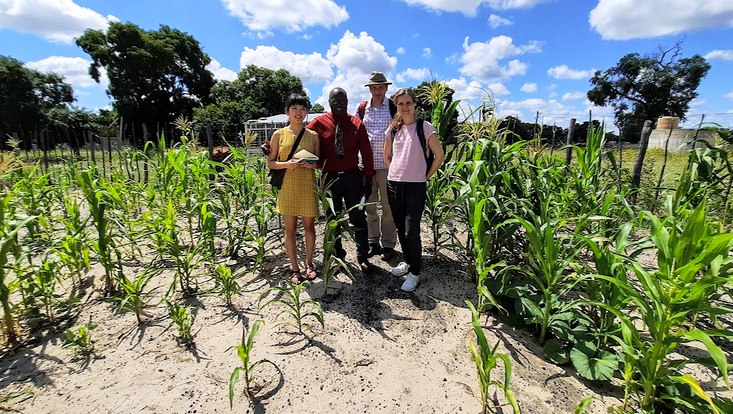 kerstin-jihye-namibia-733x414 CLICCS researchers visiting local farmers in Namibia