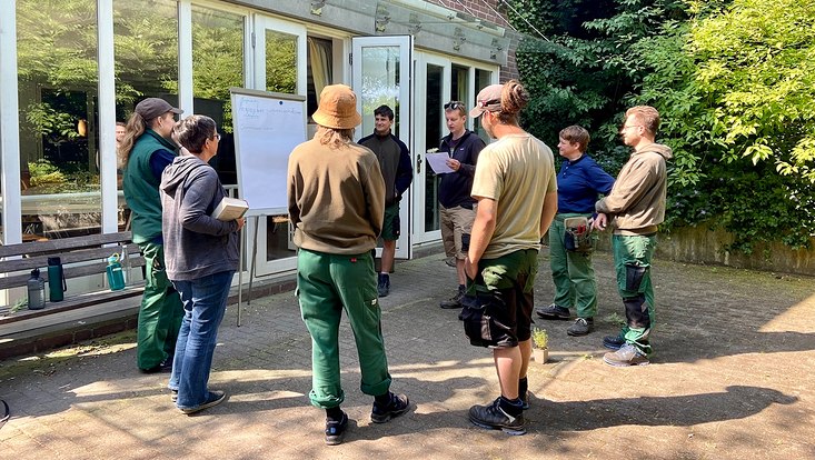 Berufsausbildung Staudengärtnerei im Botanischen Garten Hamburg