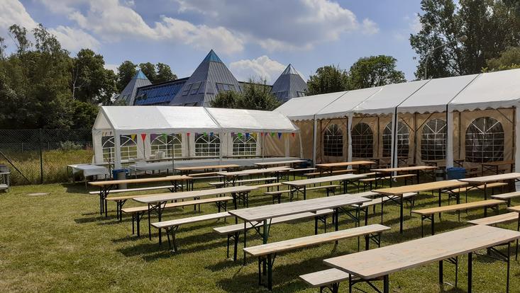 Grillplatz am Informatikum