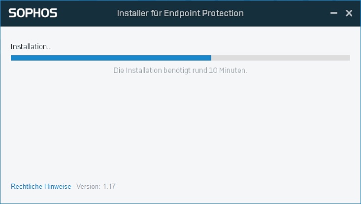 06-installation-fortschritt-733x414 Screenshot der Sophos-Installation