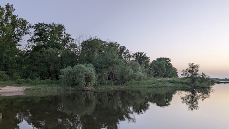 wasser-733-414 Elbauenstation Pevestorf Ansicht und Umgebung