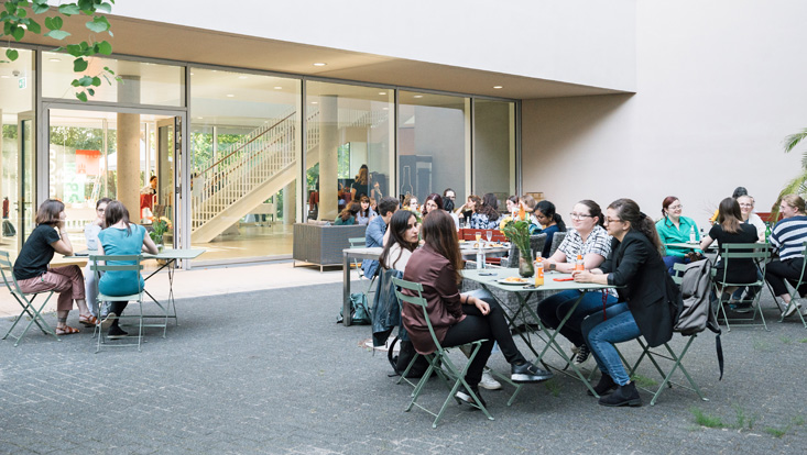 Teilnehmerinnen der Kickoff-Veranstaltung dynaMENT 2023 Teilnehmerinnen der Kickoff-Veranstaltung dynaMENT 2023