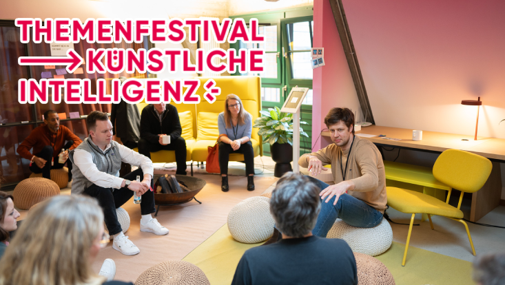 Header-Bild mit dem KI Festival Logo von nextmedia.Hamburg