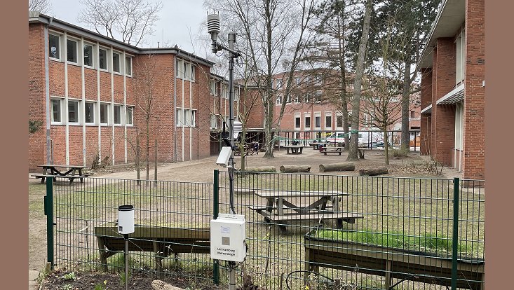 Wetterstatiion Uhlenhorst (Gymnasium Lerchenfeld) Wetterstatiion Uhlenhorst (Gymnasium Lerchenfeld)