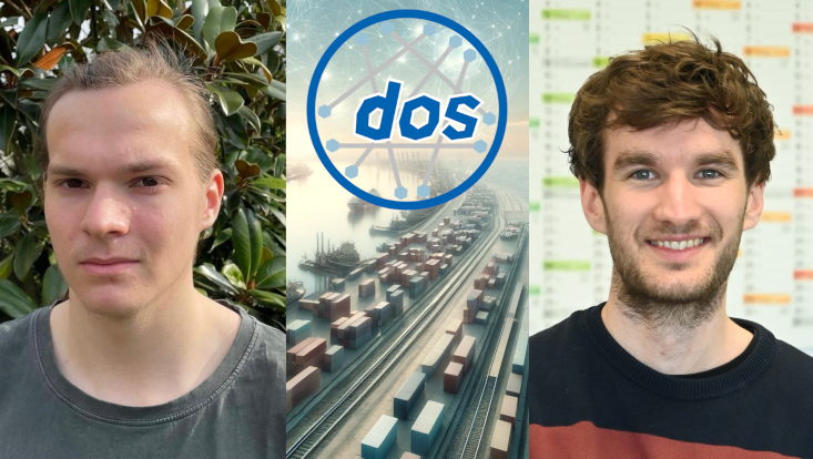 Image of Lennart and Luis with the DOS Logo