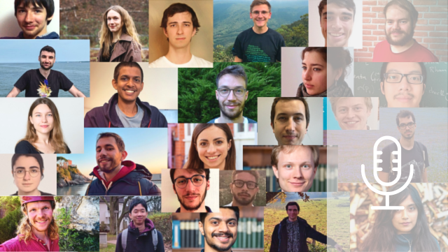 Collage of doctoral student portraits