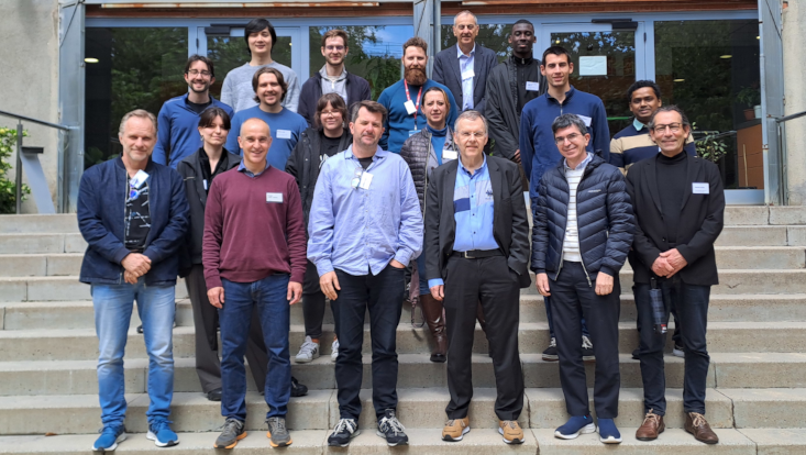 Group photo from the NET2 workshop in Barcelona
