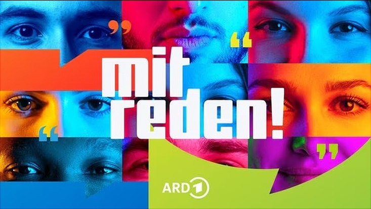 Mitreden Logo mit ARD Brand