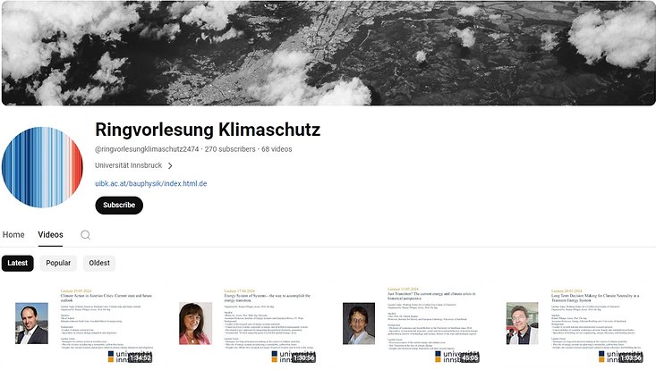 front youtube channel ringvorlesung klimaschutz