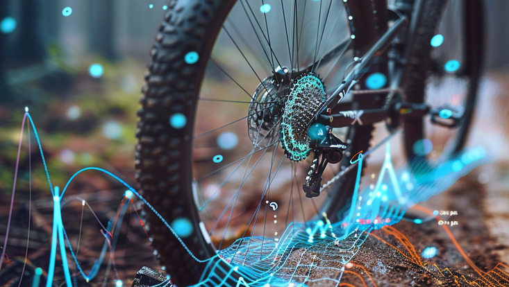 Bicycle doing underground classification