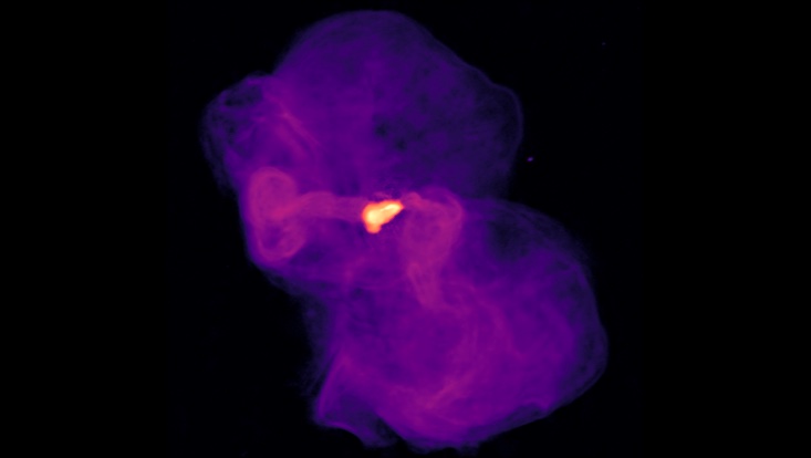 m87-733x414 A LOFAR image of the central galaxy of the Virgo cluster - M 87