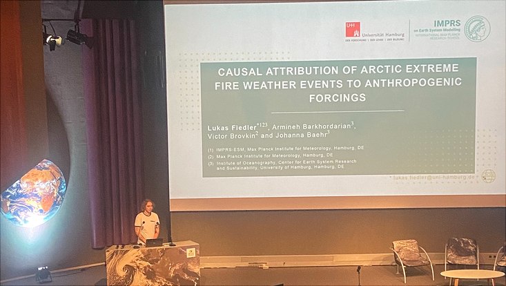 Lukas presenting at IMSC