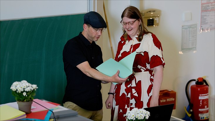 Imke Grützmann Foto Urkundenverleihung