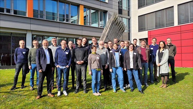 group picture of coming decade project members