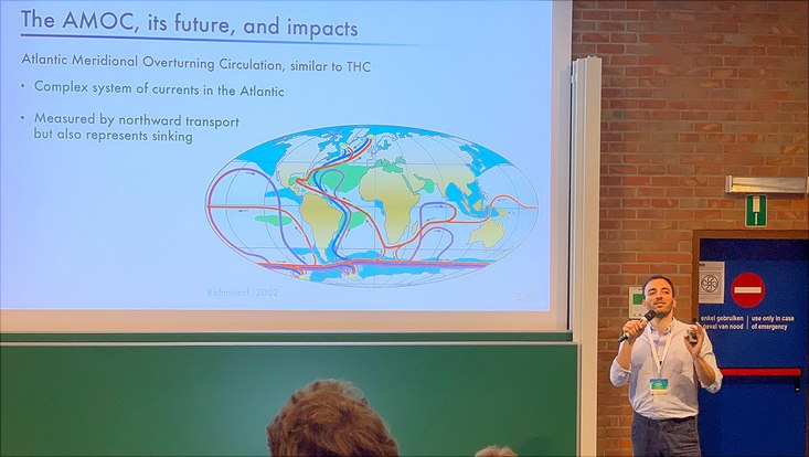 Eduardo presenting at EAERE