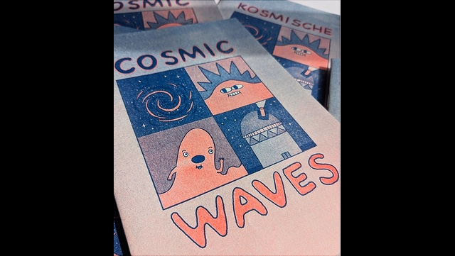 cover image of cosmic waves zine